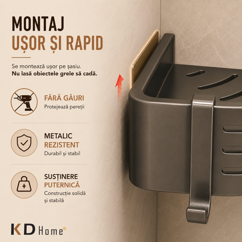 Raft de Colt Pentru Baie si Bucatarie Topaqua HydraCorner