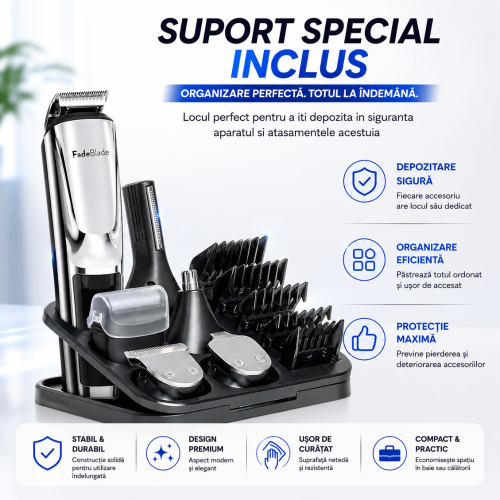 Masina De Tuns Si Ras FadeBlade Groom Pro