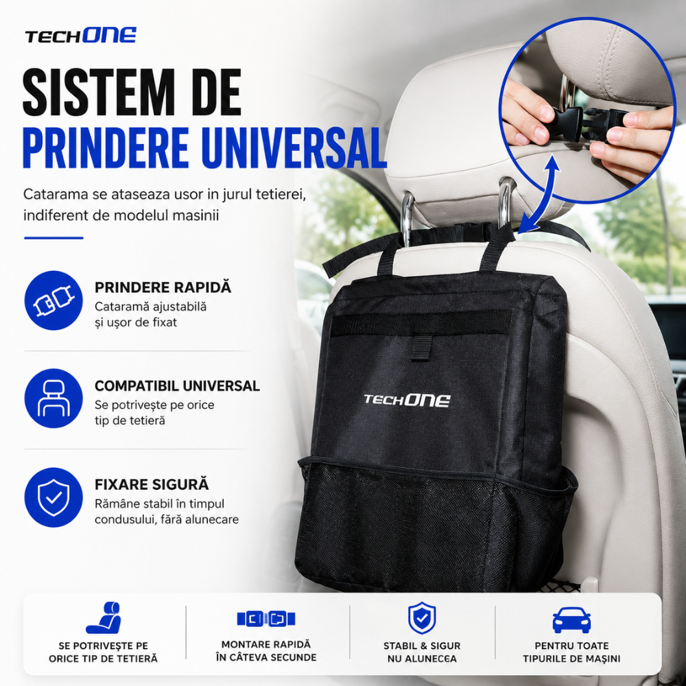 Cos de gunoi auto Techone Binie Master