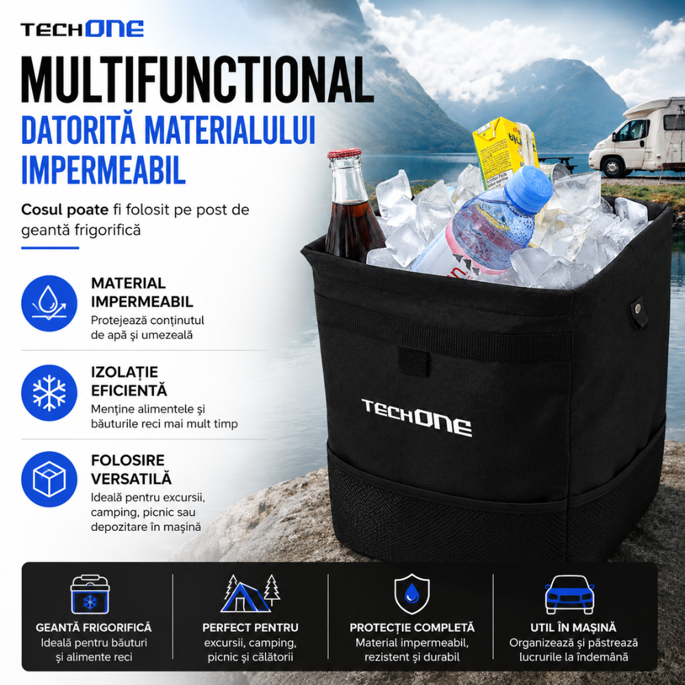 Cos de gunoi auto Techone Binie Master