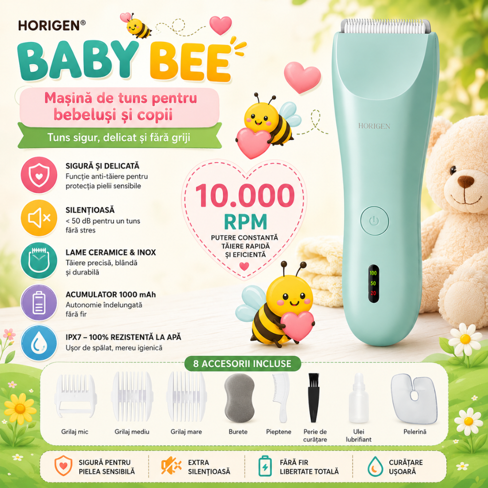 Masina De Tuns Bebelusi si Copii Horigen Baby Bee