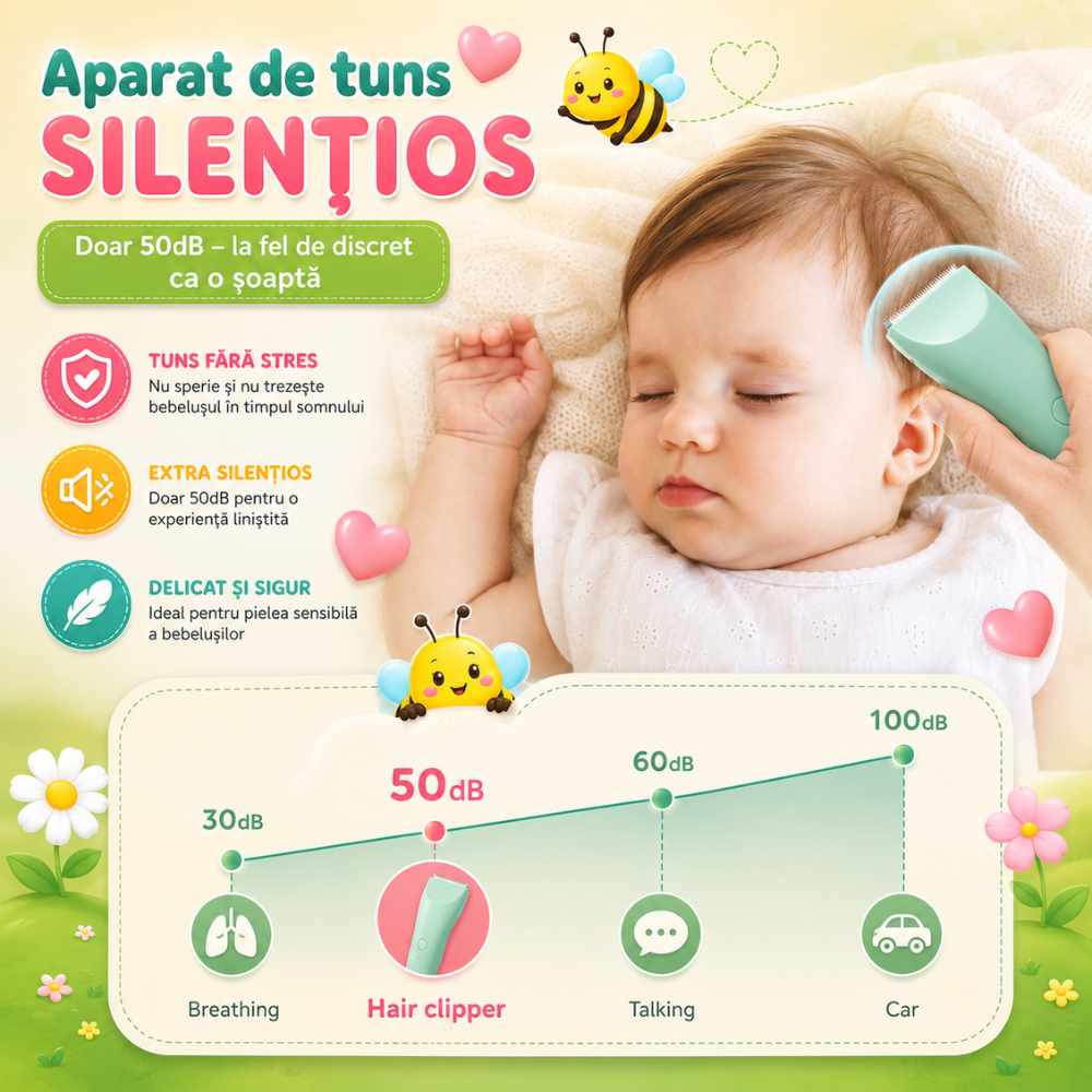 Masina De Tuns Bebelusi si Copii Horigen Baby Bee