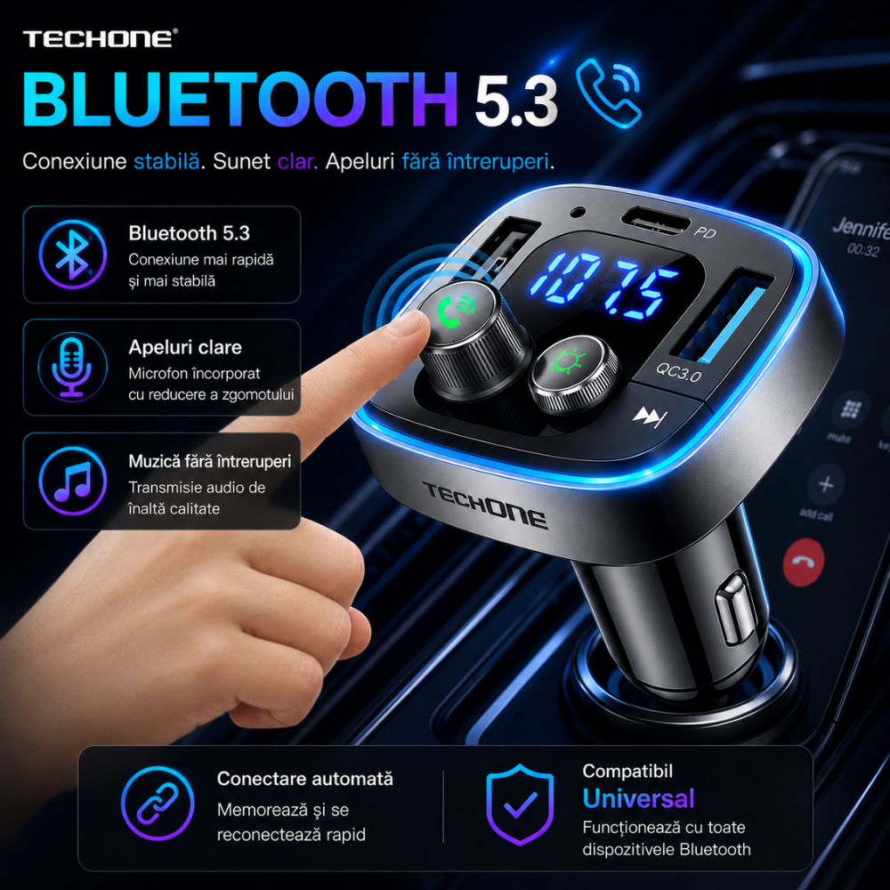 Modulator FM Auto Techone DriveTune Pro