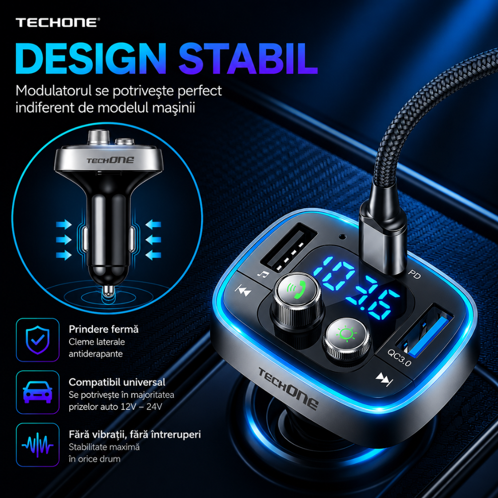 Modulator FM Auto Techone DriveTune Pro