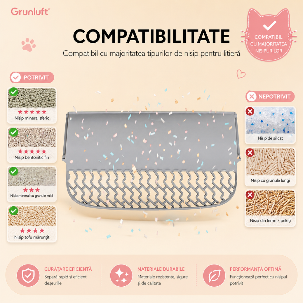 Litiera Automata Smart Pisici Grunluft PurrfectLitter