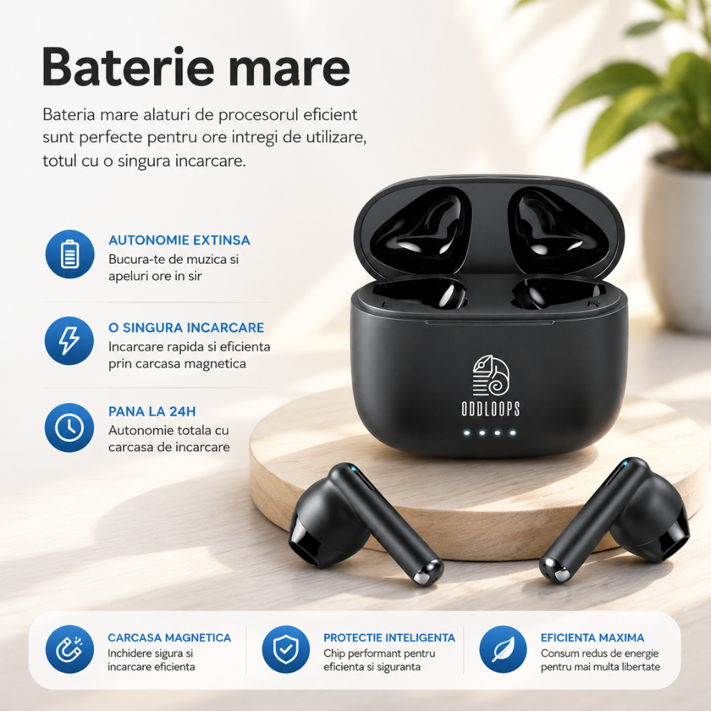 Casti wireless audio profesionale Oddloops T39