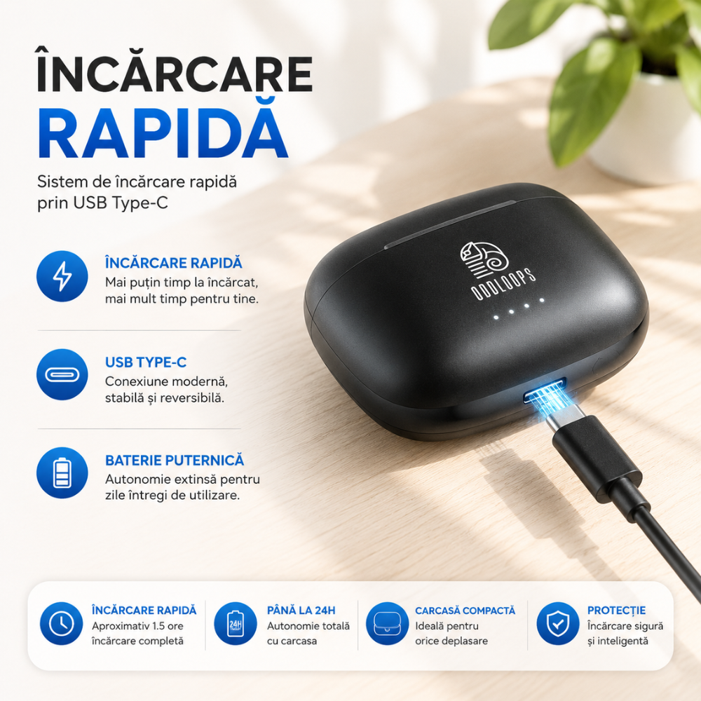Casti wireless audio profesionale Oddloops T39