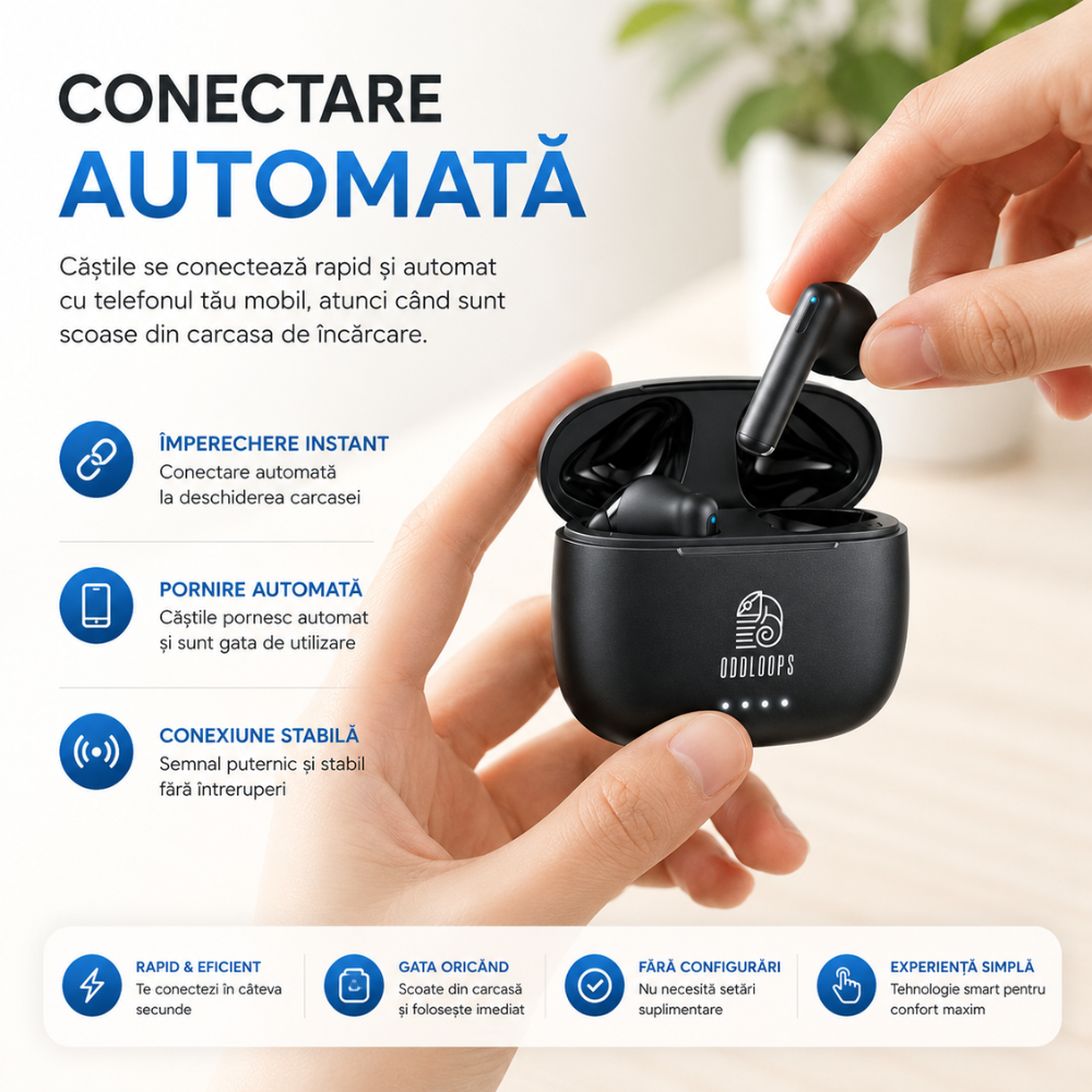 Casti wireless audio profesionale Oddloops T39