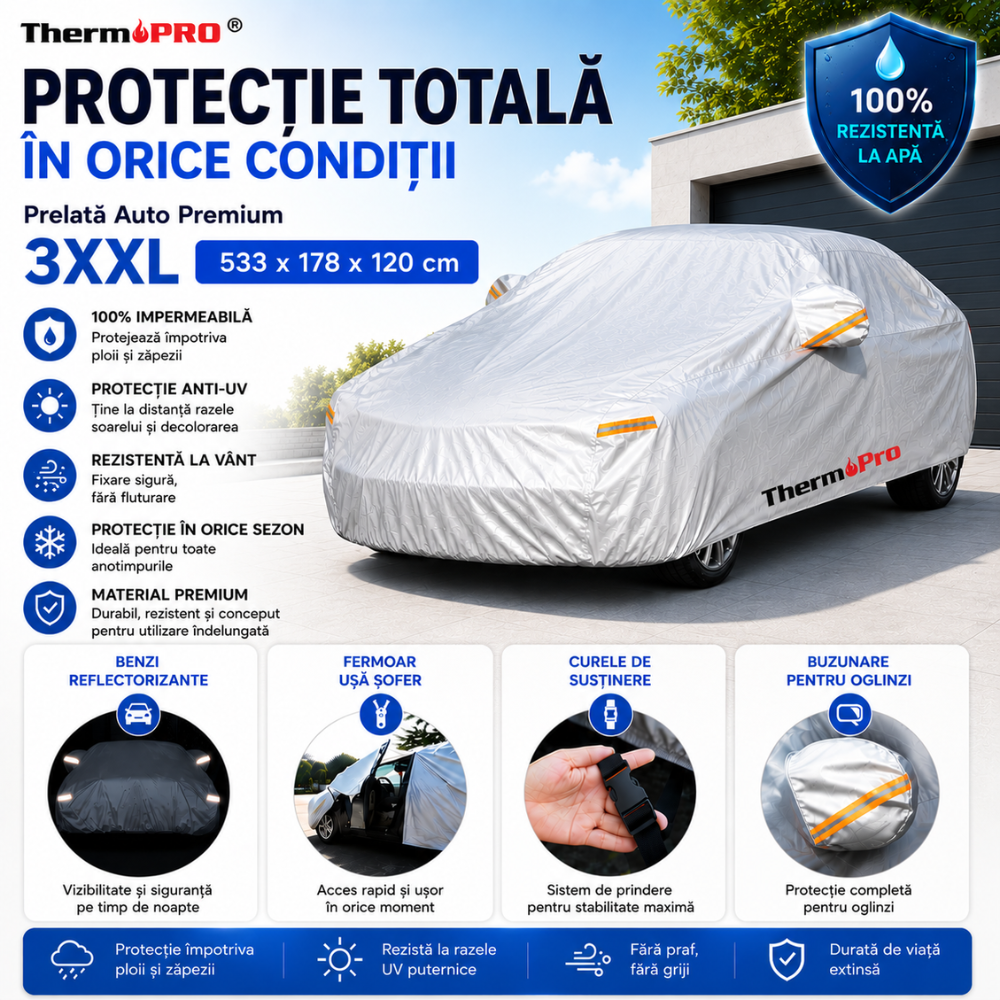 Prelata Auto ThermoPRO Protect Master 3XXL