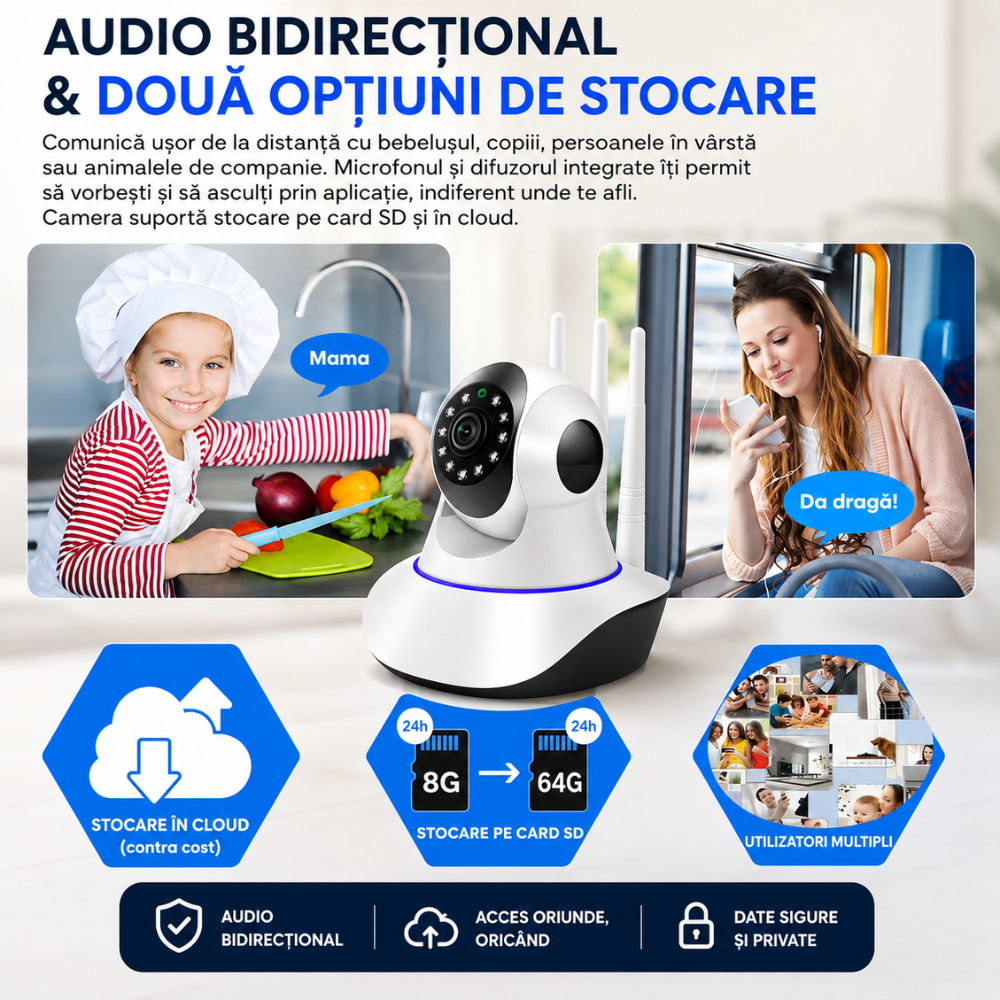 Baby Monitor Wireless Loosafe Hawkie