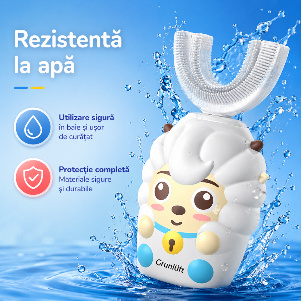 Periuta de dinti pentru copii Grunluft Mini U