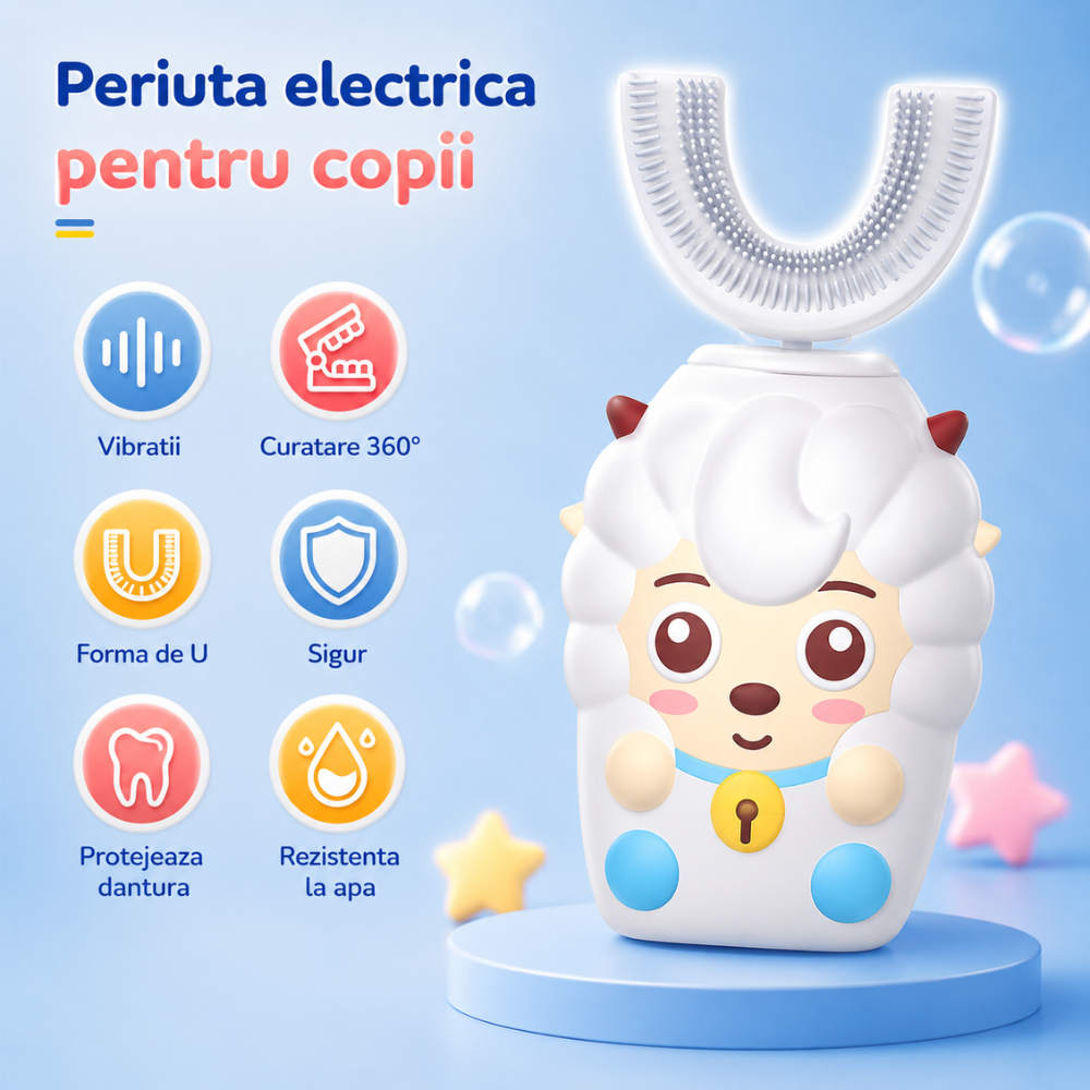 Periuta de dinti pentru copii Grunluft Mini U