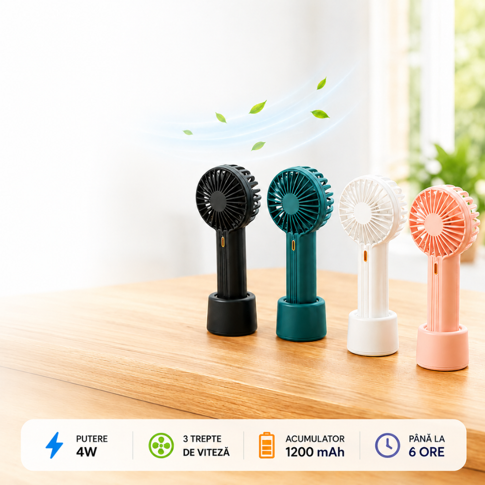 Mini ventilator portabil KD Home F851