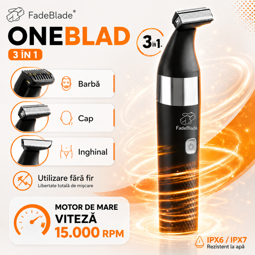 Aparat de Ras Si Tuns FadeBlade OneBlade