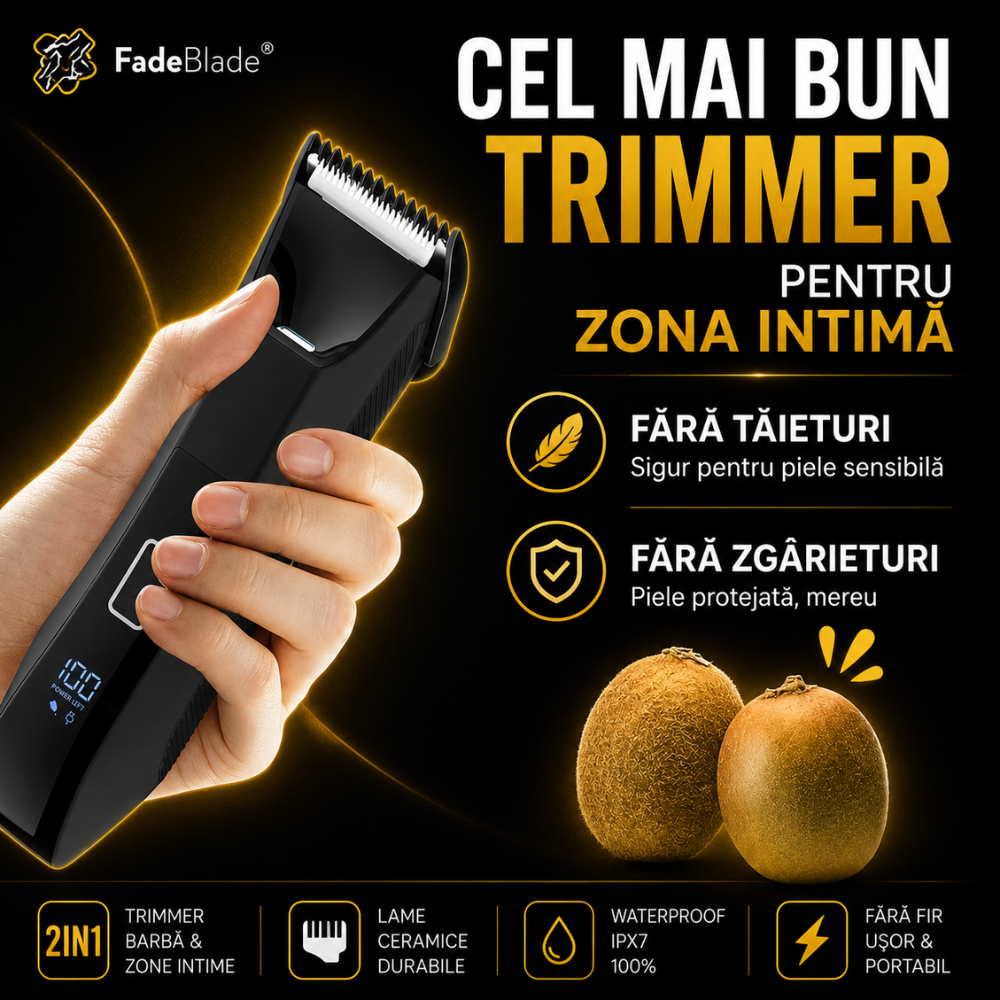 Masina de Tuns 2 in 1 FadeBlade CrownTrim