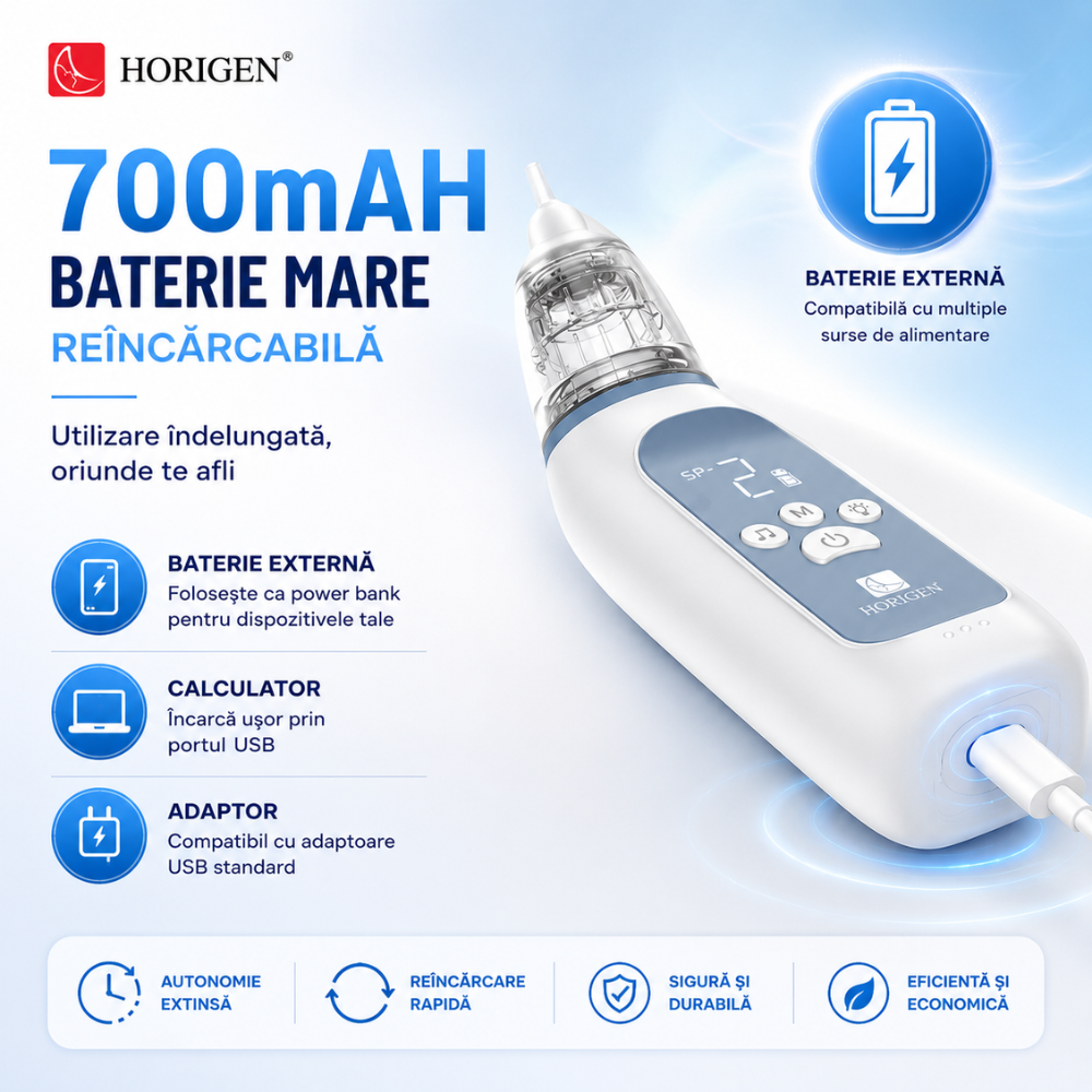 Aspirator nazal electric Horigen Bugger