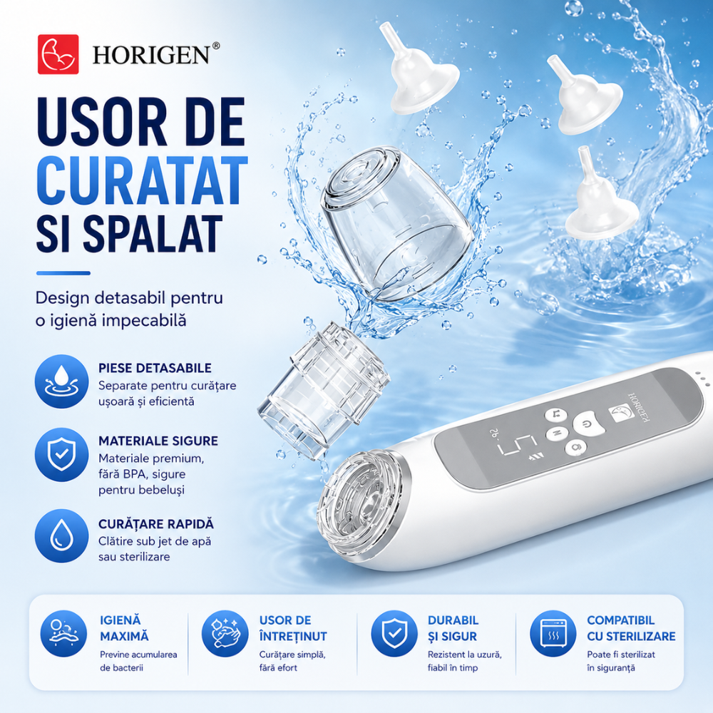 Aspirator nazal electric Horigen Bugger