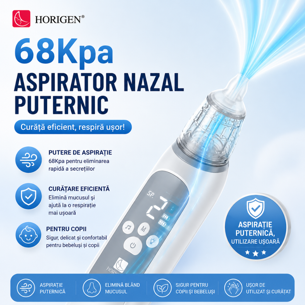 Aspirator nazal electric Horigen Bugger