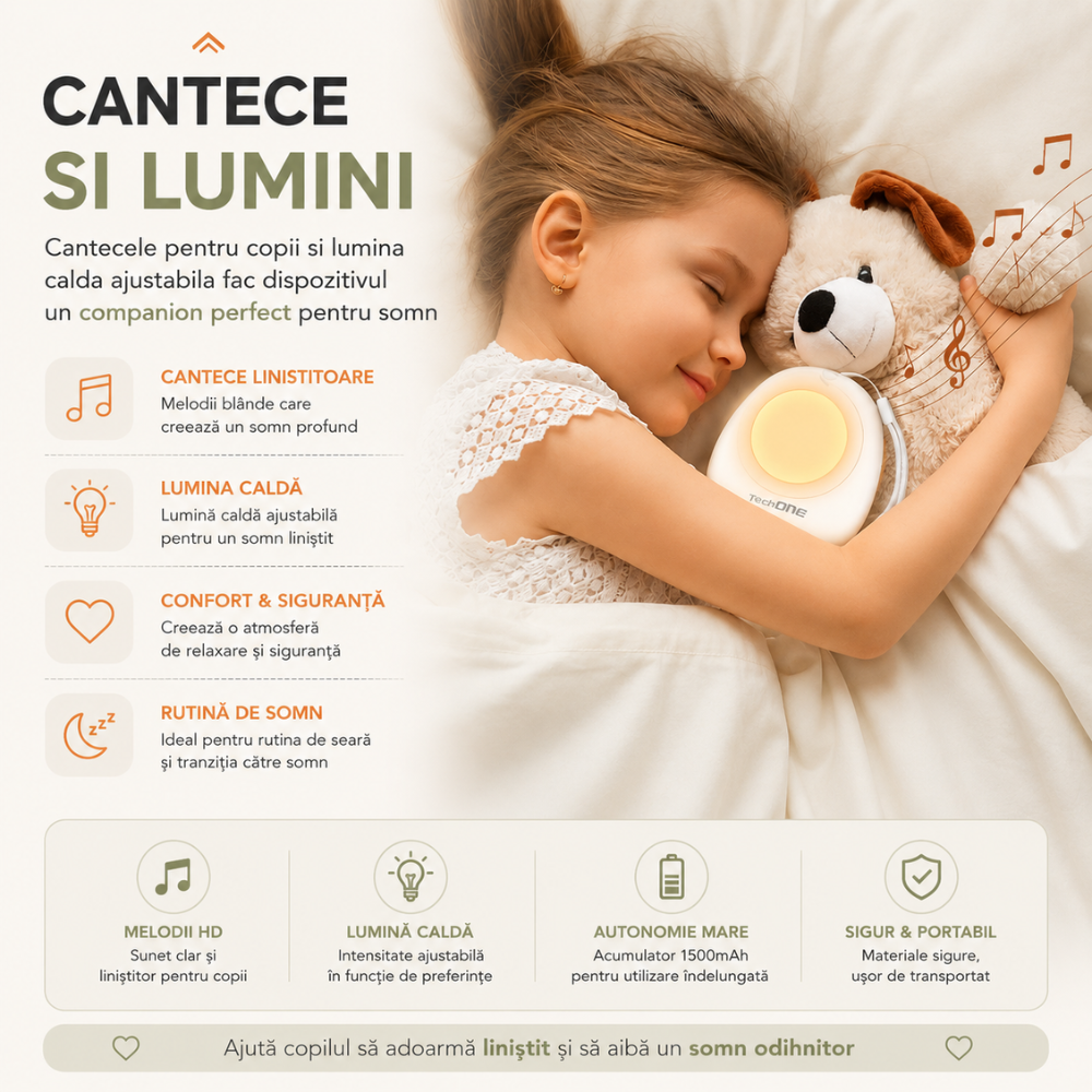 Dispozitiv Sunete Albe Techone W17