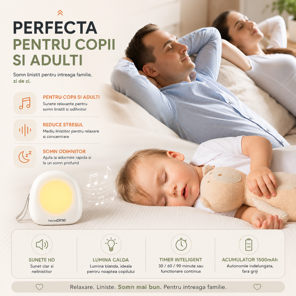 Dispozitiv Sunete Albe Techone W17