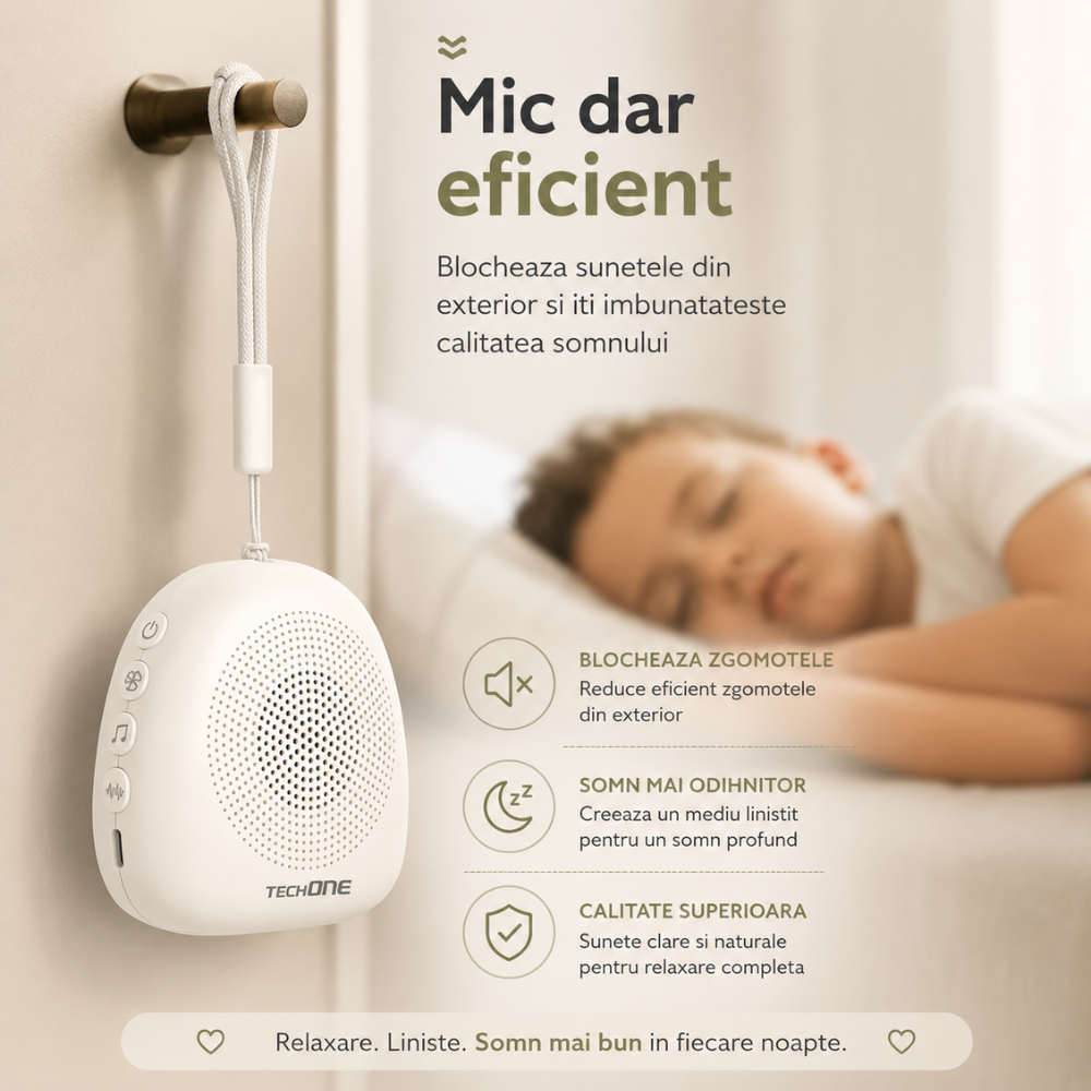 Dispozitiv Sunete Albe Techone W17