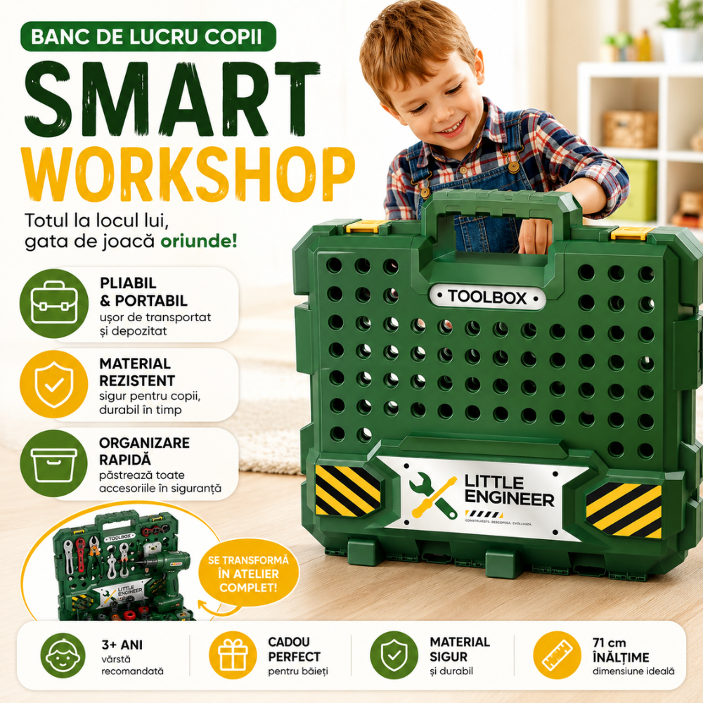 Banc de Lucru Copii Kidprotect Smart Workshop