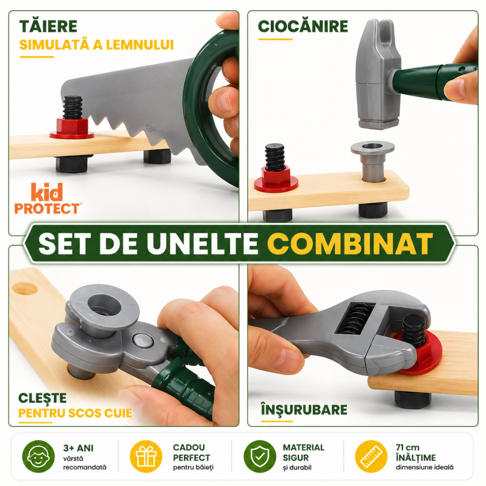 Banc de Lucru Copii Kidprotect Smart Workshop
