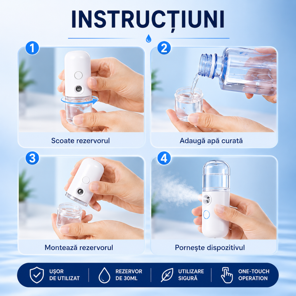 Spray hidratare faciala KD Home W-702