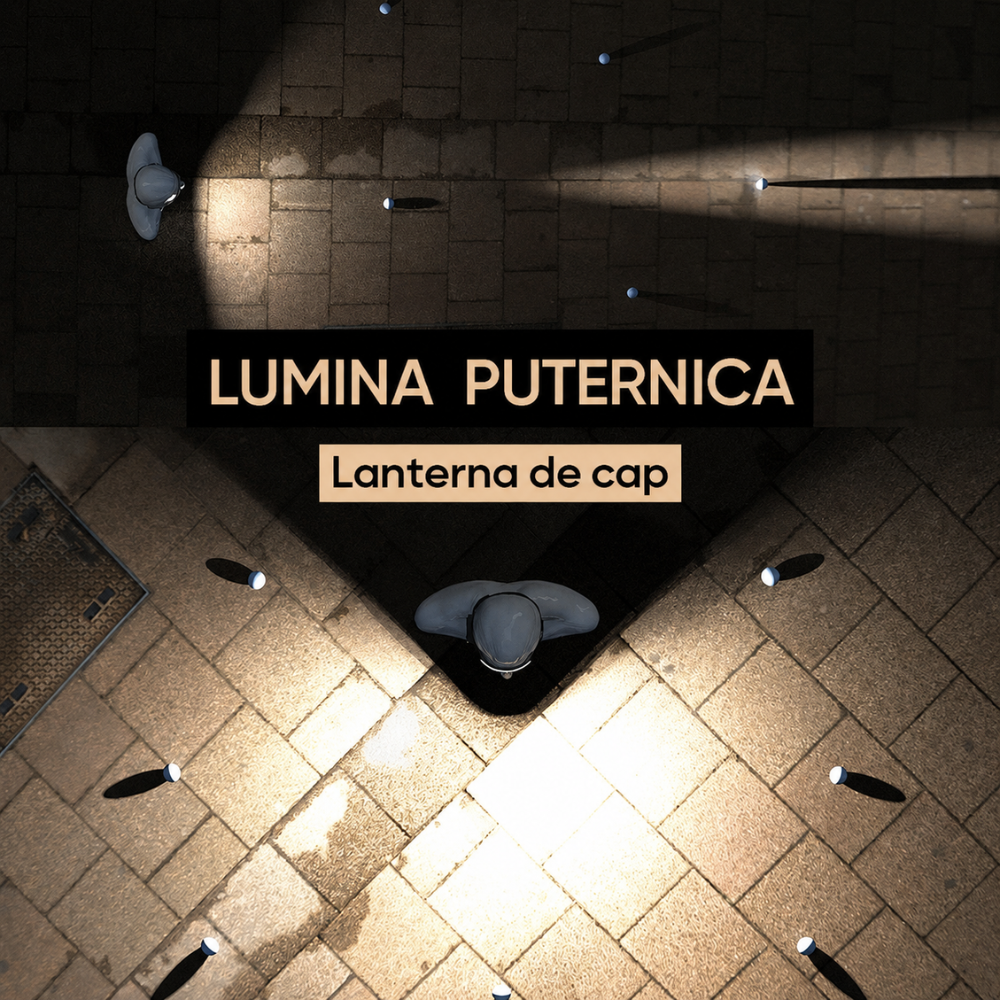 Lanterna de cap LED Techone GD-LEDB
