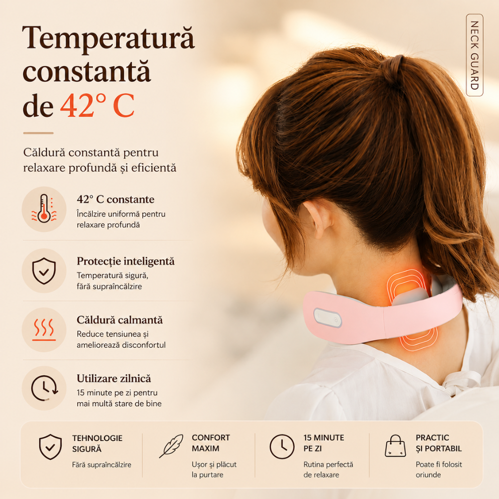 Dispozitiv de masaj cervical Horigen NX-N301