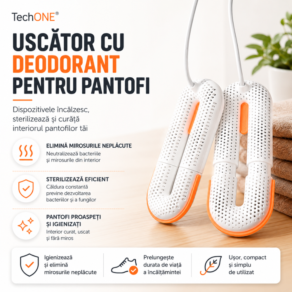 Uscator pantofi electric TechONE WP-S01