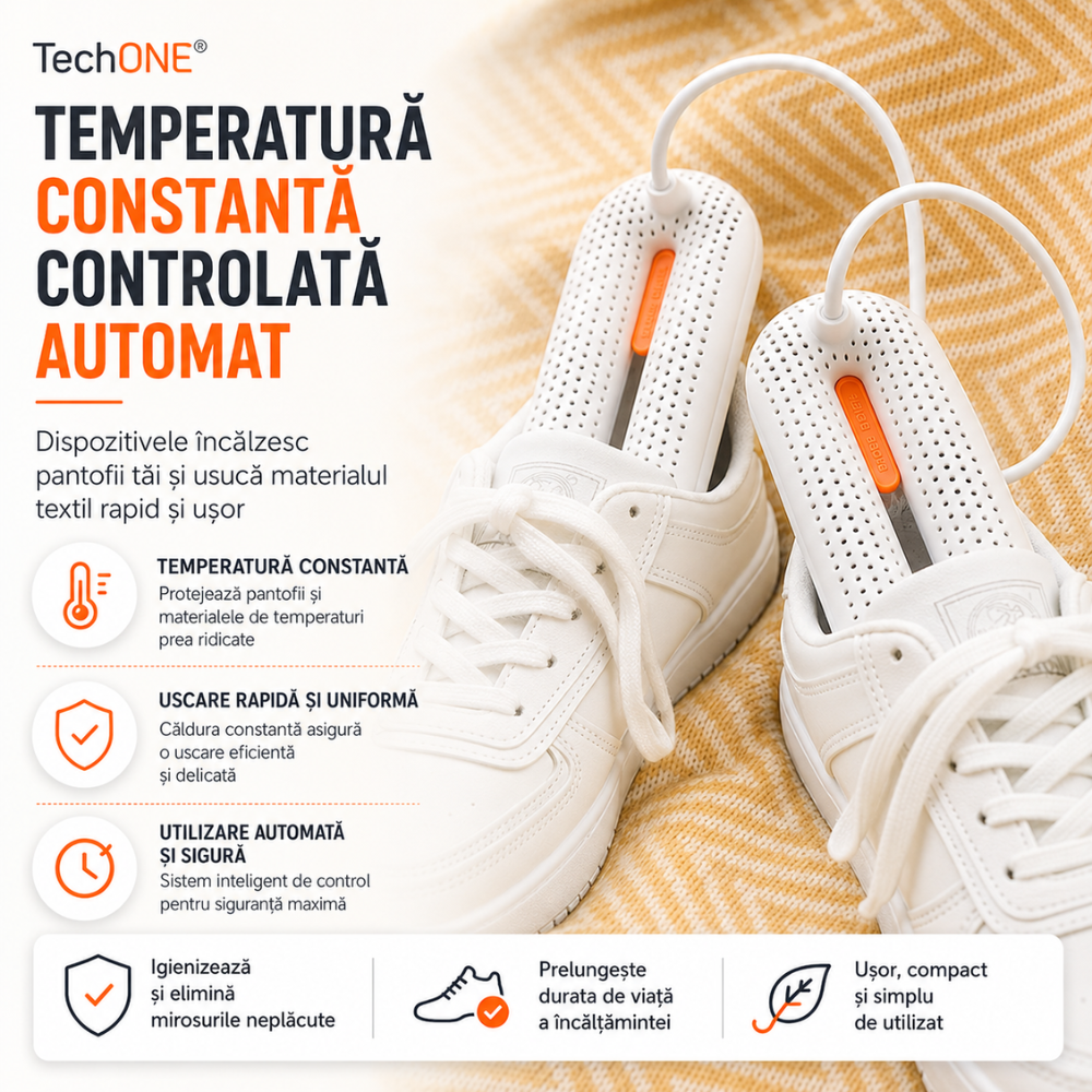 Uscator pantofi electric TechONE WP-S01