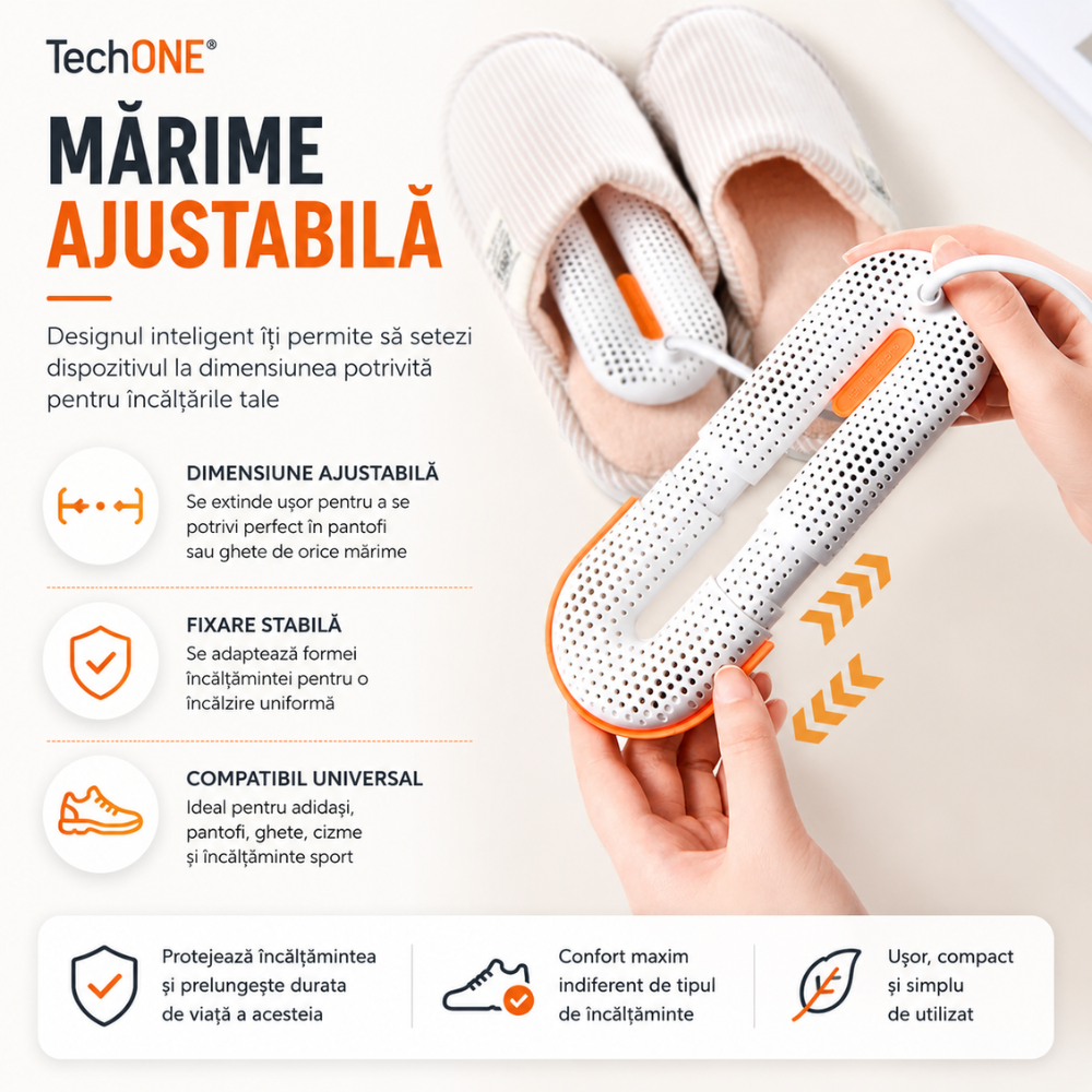 Uscator pantofi electric TechONE WP-S01