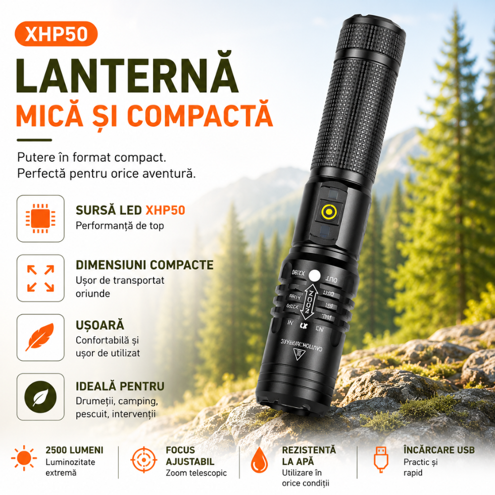 Lanterna LED Techone SK1919