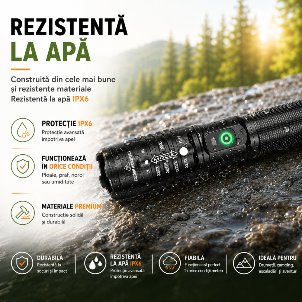 Lanterna LED Techone SK1919