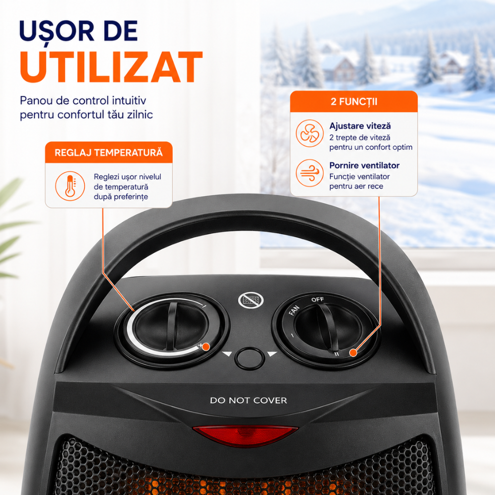 Aeroterma ceramica KD Home Master Heater