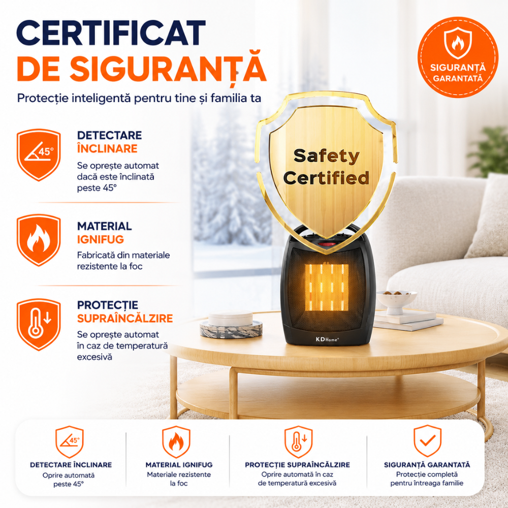 Aeroterma ceramica KD Home Master Heater