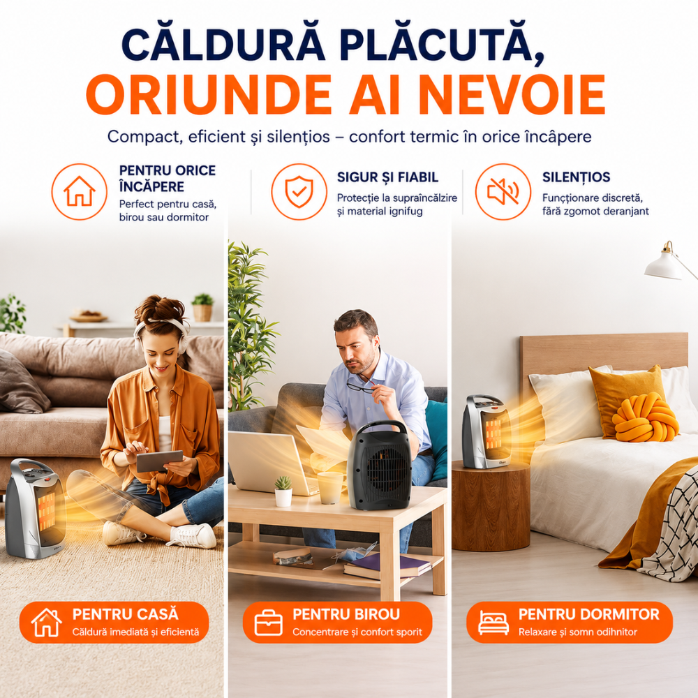 Aeroterma ceramica KD Home Master Heater