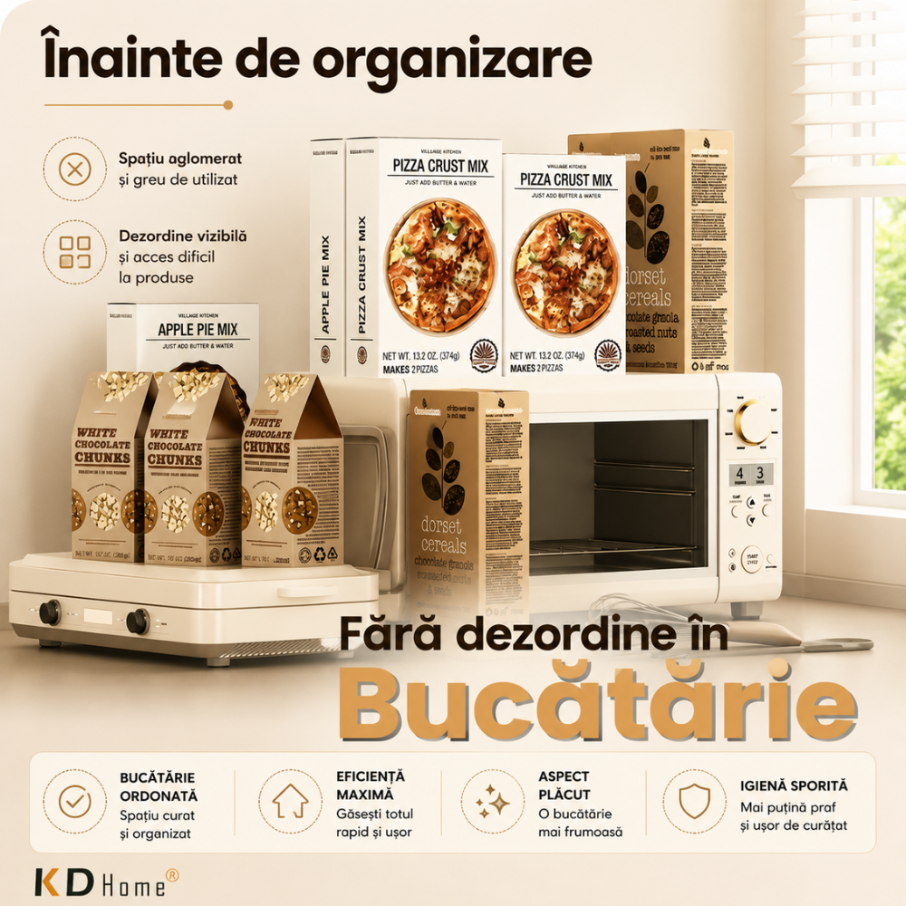 Raft Metalic Cuptor cu Microunde, KD Home Micro Space
