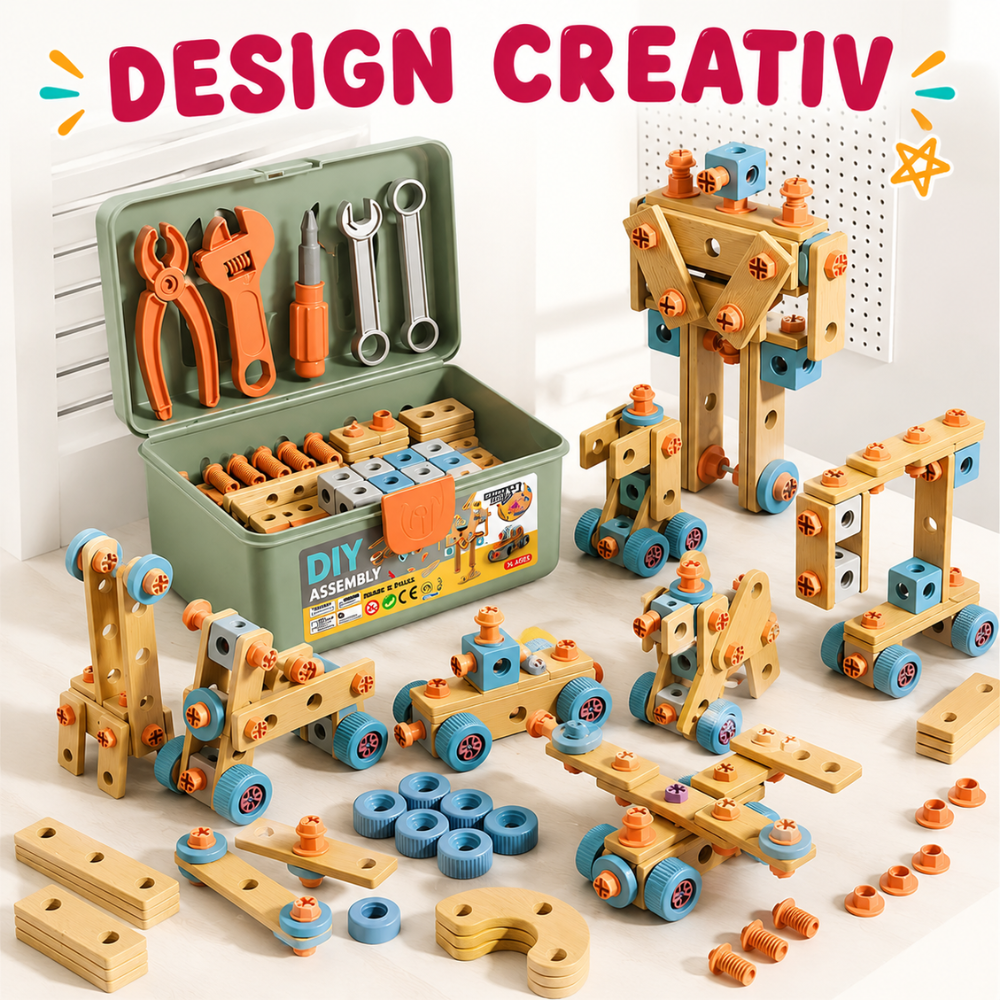 Trusa de Scule Copii de Construit Kidprotect Builder First
