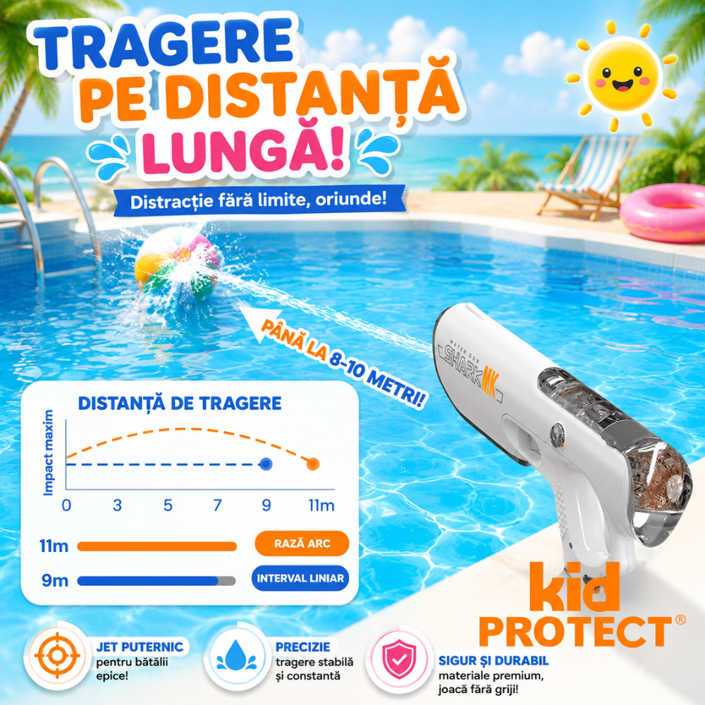 Pistol cu Apa Electric KidProtect SplashForce