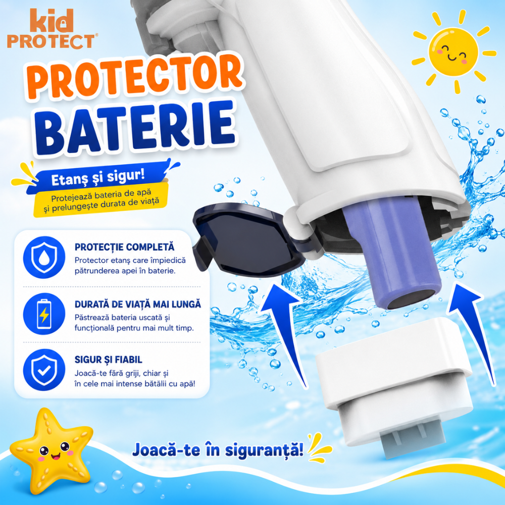 Pistol cu Apa Electric KidProtect WaterRaptor