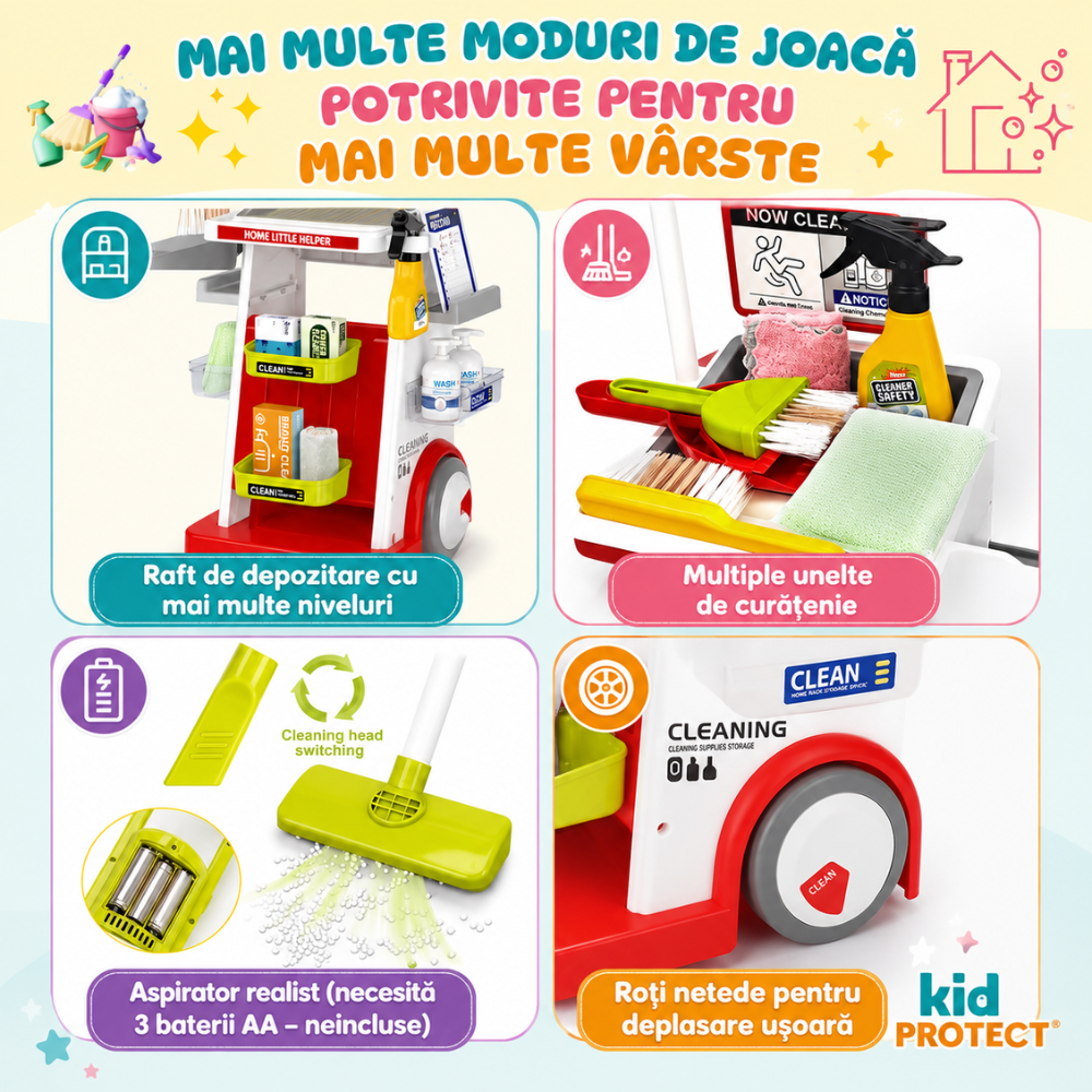 Set De Joaca Curatenie KidProtect Shine Star