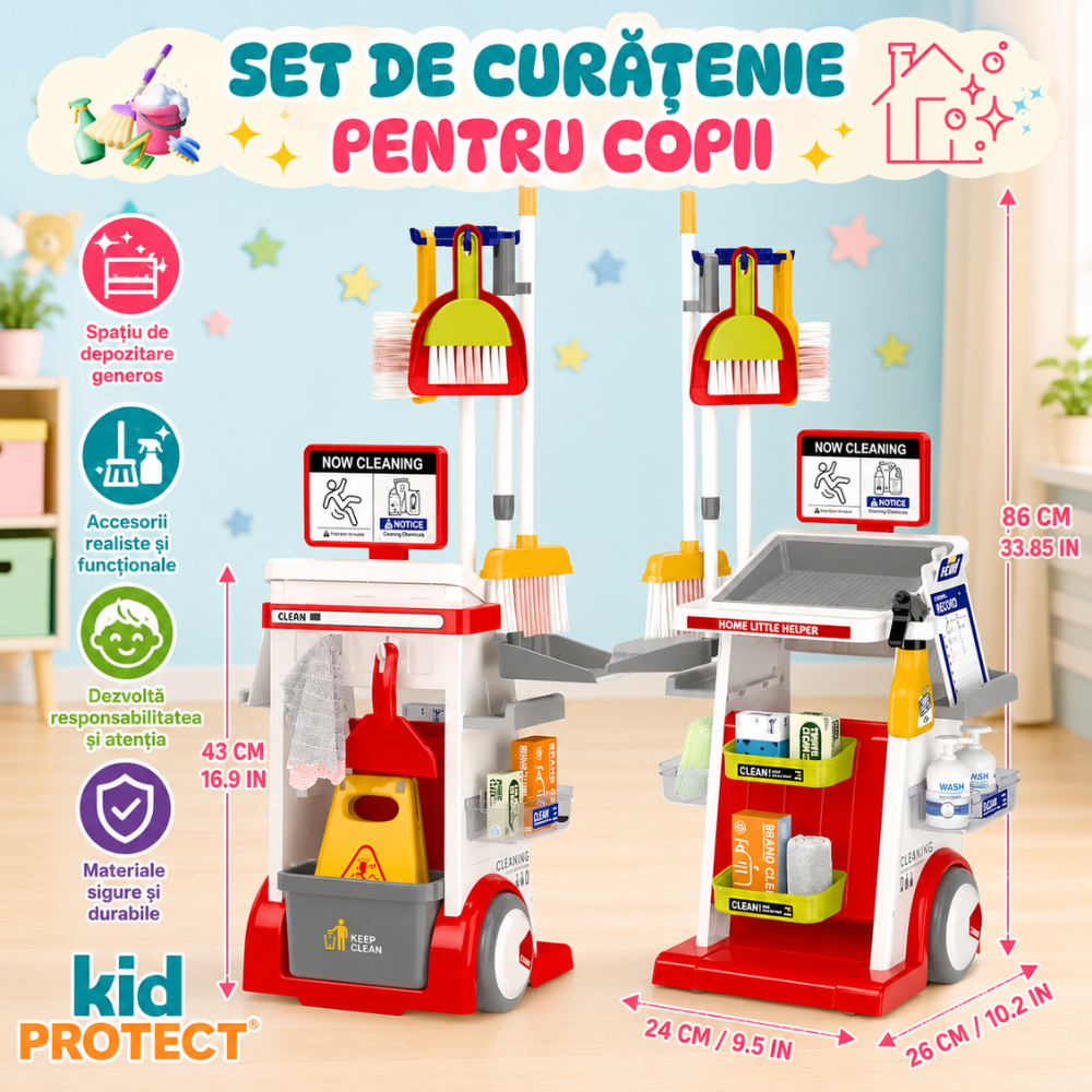 Set De Joaca Curatenie KidProtect Shine Star
