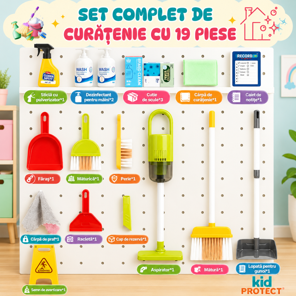 Set De Joaca Curatenie KidProtect Shine Star