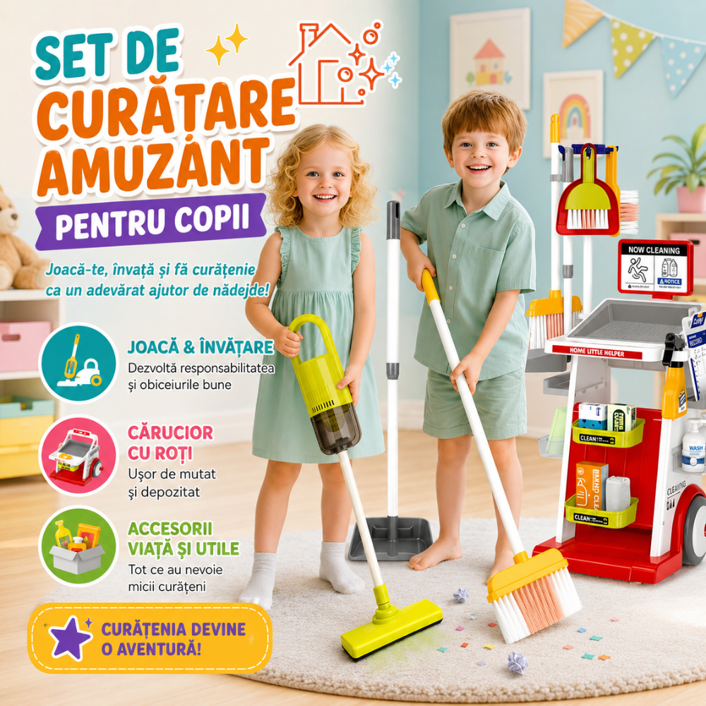 Set De Joaca Curatenie KidProtect Shine Star