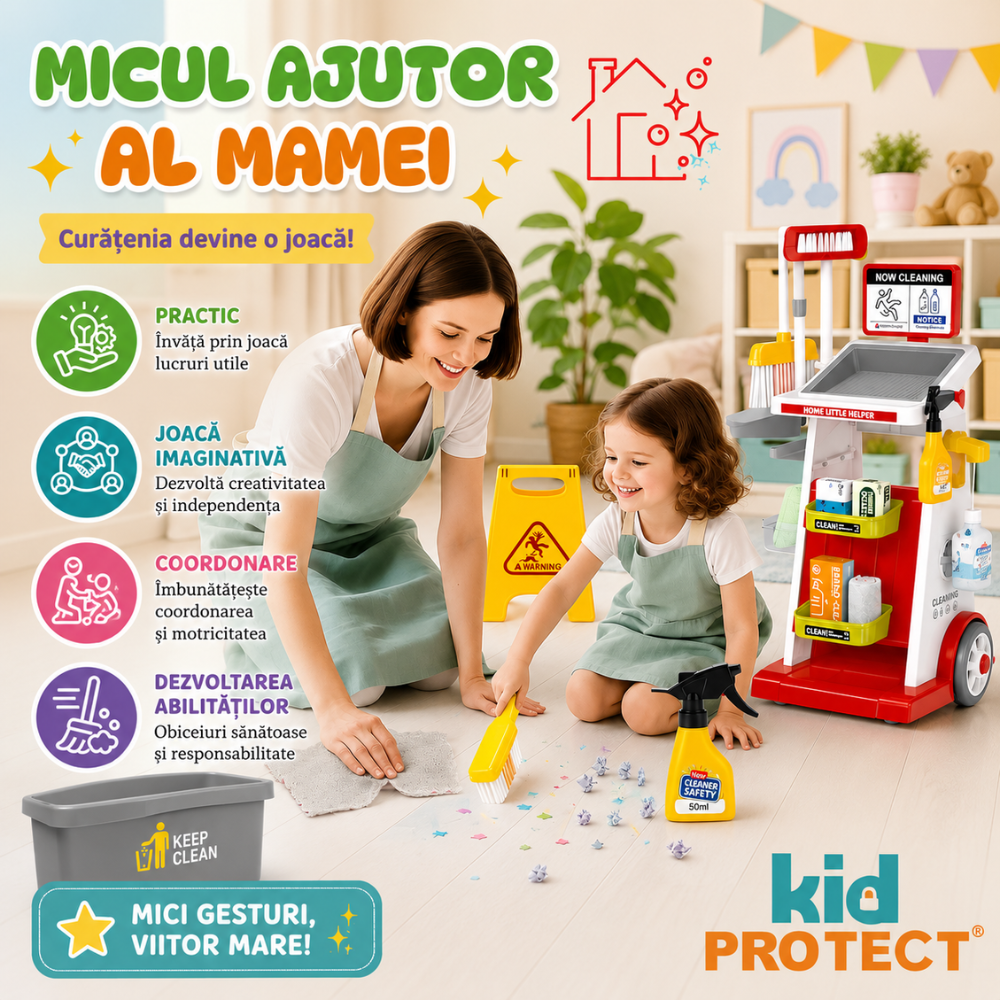 Set De Joaca Curatenie KidProtect Shine Star