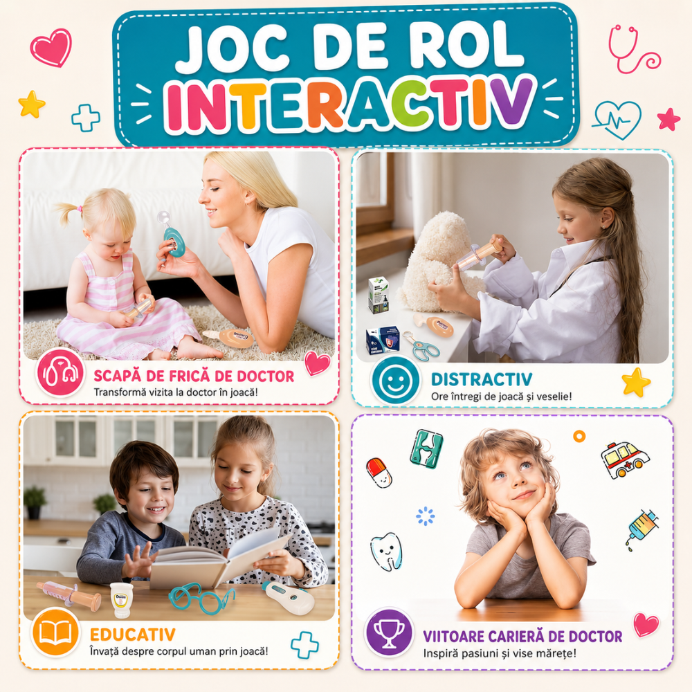Set De Joaca Doctor KidProtect KiddoDoc Kit