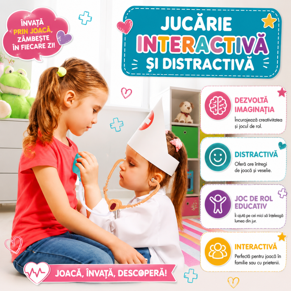 Set De Joaca Doctor KidProtect KiddoDoc Kit