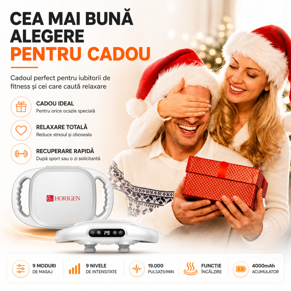 Aparat Pentru Masaj Profesional Cu 6 Capete Horigen MuscleWave Six